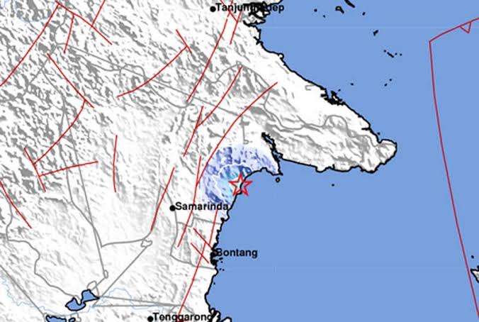 BREAKING NEWS: Bontang, Kalimantan Timur Dilanda Gempa Berskala 3,8 Magnitudo