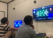 Adu Strategi di Atas Lapangan Hijau Virtual, Puluhan Jurnalis Kukar Ikuti Turnamen E-Football
