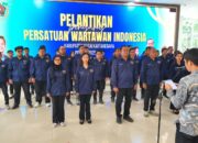 Andi Wibowo Resmi Nahkodai PWI Kukar, Fokus Tingkatkan Kompetensi Wartawan di Era Digital