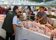 Satgas Pantau Harga Pangan di Pasar Mangkurawang, Komoditas Utama Masih Stabil