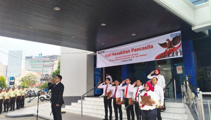 Peringati Hari Kesaktian Pancasila, BRI KC Samarinda Gajah Mada Dorong Pelaku UMKM Naik Kelas